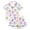 12White, variant on REDARER Girls 2 Piece Halloween Pajama Set Notch Collar Short Sleeve Button Top Matching Shorts Cute Bow Ghost Pumpkin Print Casual Home Sleep Loungewear Outfit,11-12 Years