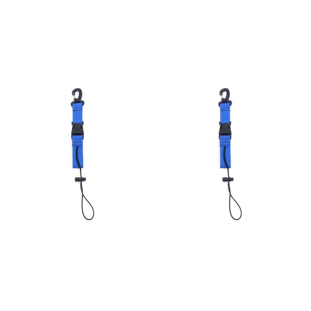 Eigraketly Cordones de buceo de liberación rápida correa de soporte de antorcha de cámara subacuática buceo libre resistente al desgaste correas de Azul 2piezas Eigraketly CBP367578
