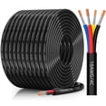 thumbnail image 1 of Cable eléctrico CONEPY, calibre 18, 4 conductores, 18 AWG (30 m), 1 of 7