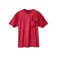 thumbnail image 1 of Hanes Beefy-T T-Shirt à Poche pour Hommes, TG, Rouge Foncé, 1 of 4