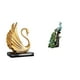 thumbnail image 1 of estatua de resina de cisne,Figuras de cisne,estatuas,decoración del hogar,fiesta de bodas,Escultura de resina Arte Adorno Centros de mesa,Figura de escritorio,Estante de estatua de pavo real, 1 of 8