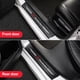 thumbnail image 4 of 4pcs/ser Fibra De Carbono Puerta Del Coche Alféizar Anti Patada Etiqueta Engomada Rasguño Auto Umbral Tira Cinta Impermeable Proteger Película Accesorios, 4 of 4
