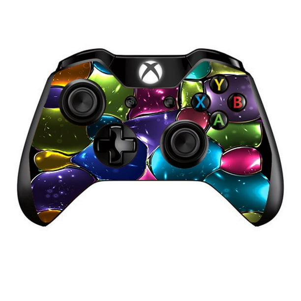 Skins Decals For Xbox One / One S W/Grip-Guard / Stained Glass Bubbles ...