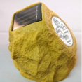 thumbnail image 3 of Homebrite Set of 4 Solar Power Sandstone Rock Spot Lights, 3 of 4