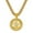 Gold-18inch, variant on Hip Hop Cuban Chains Rotate the letters B Pendant Necklace With 13mm Miami Cuban Chain Iced Out Bling HipHop Necklaces Fashion Jewelry