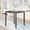 Gray, variant on 4 Person Wooden Square Dining Table with Higher,34.5"L Modern Kitchen Table for Living&Dining Room,Farmhouse,Gray