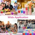 thumbnail image 7 of 600 Pack Plastic Shot Glasses, 2 oz Disposable Cups, Mini Multicolor Party Cups for Drinking, Tasting, Serving Samples, Birthday Party Supplies, Picnic (6 Colors), 7 of 7
