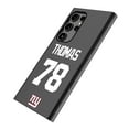thumbnail image 2 of Keyscaper Andrew Thomas Black New York Giants Galaxy Magnetic Bump Case, 2 of 7