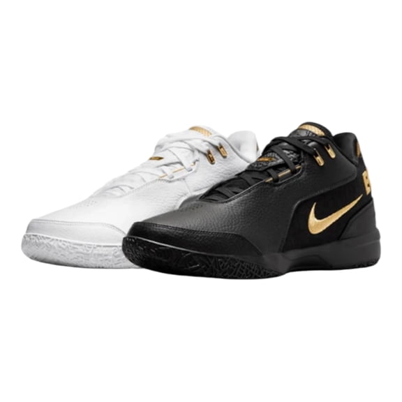 Lebron NXXT Gen AMPD Basketball Shoes FJ1566-103, White/Black/Gold Size 10