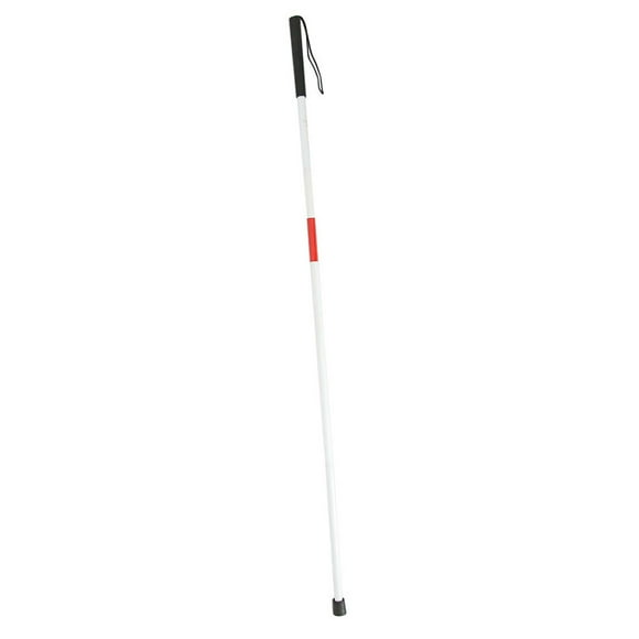 Rojo Reflectante Bastón De Muleta Ciega de material acero De 4 Secciones Bastón 125 Cm jinwen Bastón blanco para persiana plegable