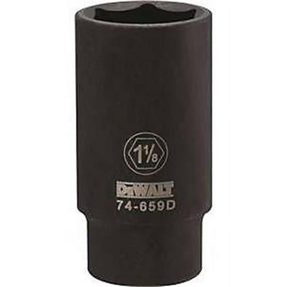 Stanley Tools 7516669 DWMT74659OSP Impact 0.5 Drive Socket, 1.125 in.