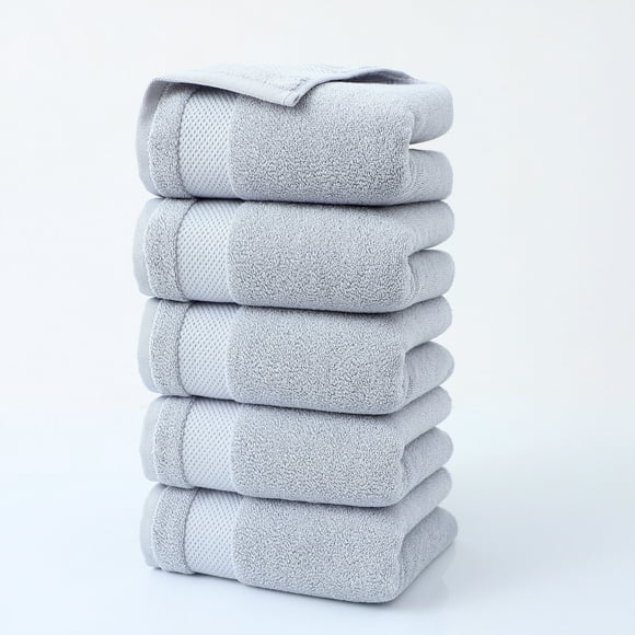 Wzzjkit Towels Pack of 5 Extra Large Bath Towels, Larger & Lighter Weight, Quicker to Dry, Super Soft and Absorbent, Great for Bathroom, Cotton Towels