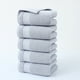 thumbnail image 1 of Juego de toallas de baño premium de 5 piezas, extra absorbentes, de algodón de secado rápido, para baños de invitados y días de spa en casa. Aestivo | Gris | AESTIVO, 1 of 7