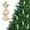 Gold, variant on SATRINO Candy Land 2024 Christmas Decoration, Hanging Candy Cane Christmas Tree Décor, Christmas Ornaments Crafts, Indoor Outdoor Xmas Party