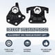 thumbnail image 4 of Front Headlight Repair Kits for BMW 3 4 Series G80 M3 G22 G23 21-23 Headlamp Mount Bracket 63119851054 Right, 4 of 5