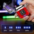 thumbnail image 6 of Mouliraty Dual Plasma Lighter USB Type C Rechargeable Electronic Windproof Flameless Butane Candle Lighter, 6 of 7