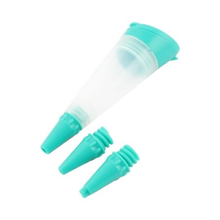 Cake Decor - Kitchen Bakery Silicone Birthday Cake Cookie Cream Jam Writing Decor Pen Cyan