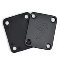 thumbnail image 3 of Placa de cuello de guitarra eléctrica con tornillos de montaje Placa de cuello de guitarra (negro), 3 of 8