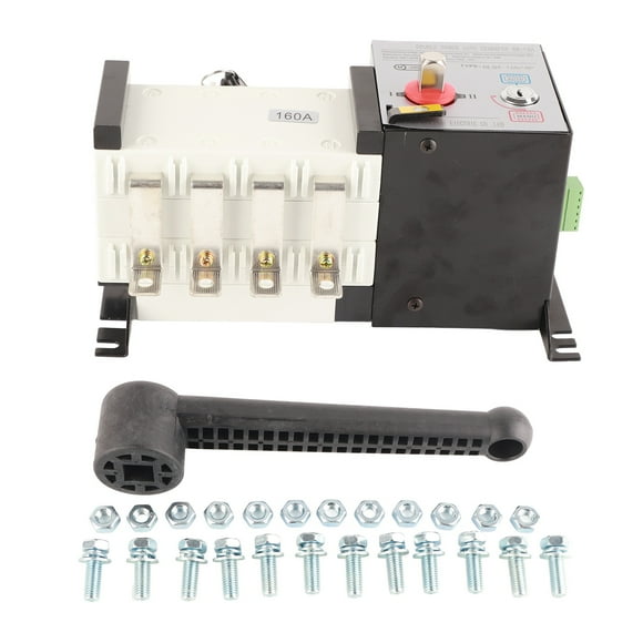 Dual Power Generator Transfer Switch,Generator Transfer Switch PC Dual Power Transfer Switch Transfer Switch User-Friendly Design