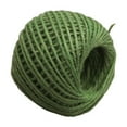 thumbnail image 2 of Wedding Banquet Vintage Style Twisted Burlap Strings Decorative Scrapbooking Twine Rope Decoration Portable DIY Crafting Dark Green, 2 of 2