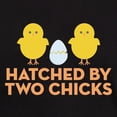 thumbnail image 3 of CafePress - Hatched By Two Chicks Dark T Shirt - Men's Classic Graphic Cotton T-Shirt, 3 of 4