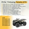 thumbnail image 2 of M MATI Air Filter Cage Guide Cap Spark Plug Kit for Yamaha Grizzly Kodiak Wolverine Bruin 350 400 450 YFM 2004-2012, 2 of 14
