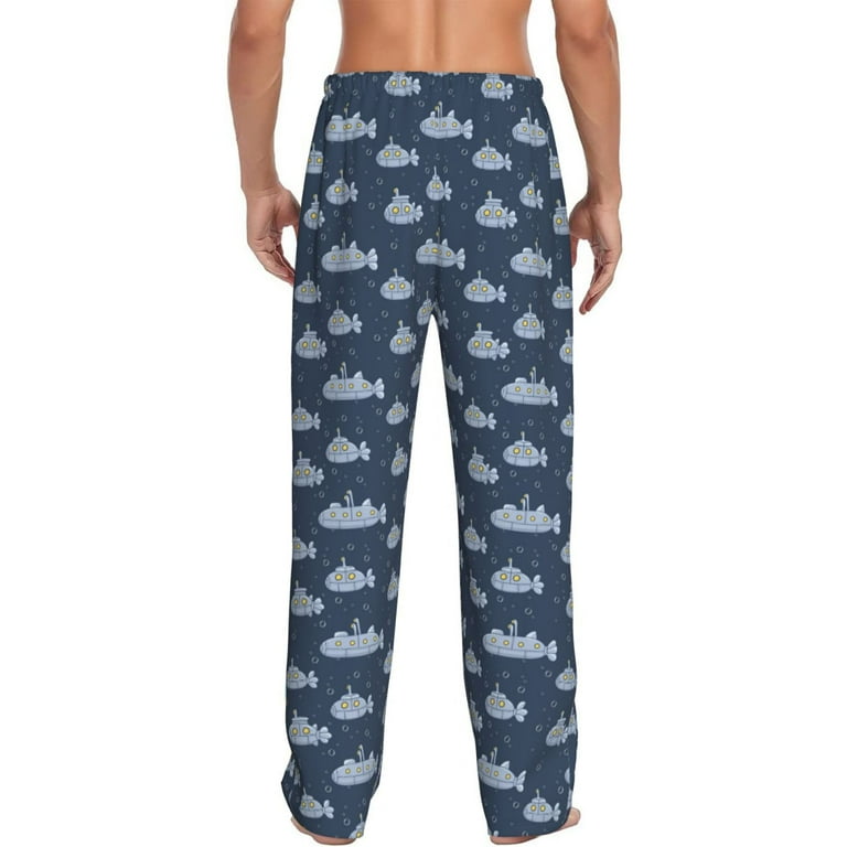 WHITE PATTERN PYJAMAS - SUBMARINE WHITE PATTERN PYJAMAS - SUBMARINE