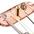thumbnail image 4 of 3pcs/set Gold Candle Wick Snuffer Tool Hook Cutter Clipper Stainless Steel Luxury Candle Trimmer Oil Lamp Trim Scissor Kit, 4 of 4