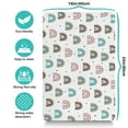 thumbnail image 5 of Boho Retro Floral Pet Feeding Mat-Abstract Art Absorbent Pet Placemat for Food and Water Bowl, with Waterproof Rubber Backing, Quick Dry Water Dispenser Mat for Dog and Cat (16"x24"), 5 of 7