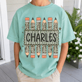 thumbnail image 4 of Back To School Shirt, Custom Name Pencil Tee, Camo School Supplies Outfit, First Day Of School Gift for Students, 4 of 10