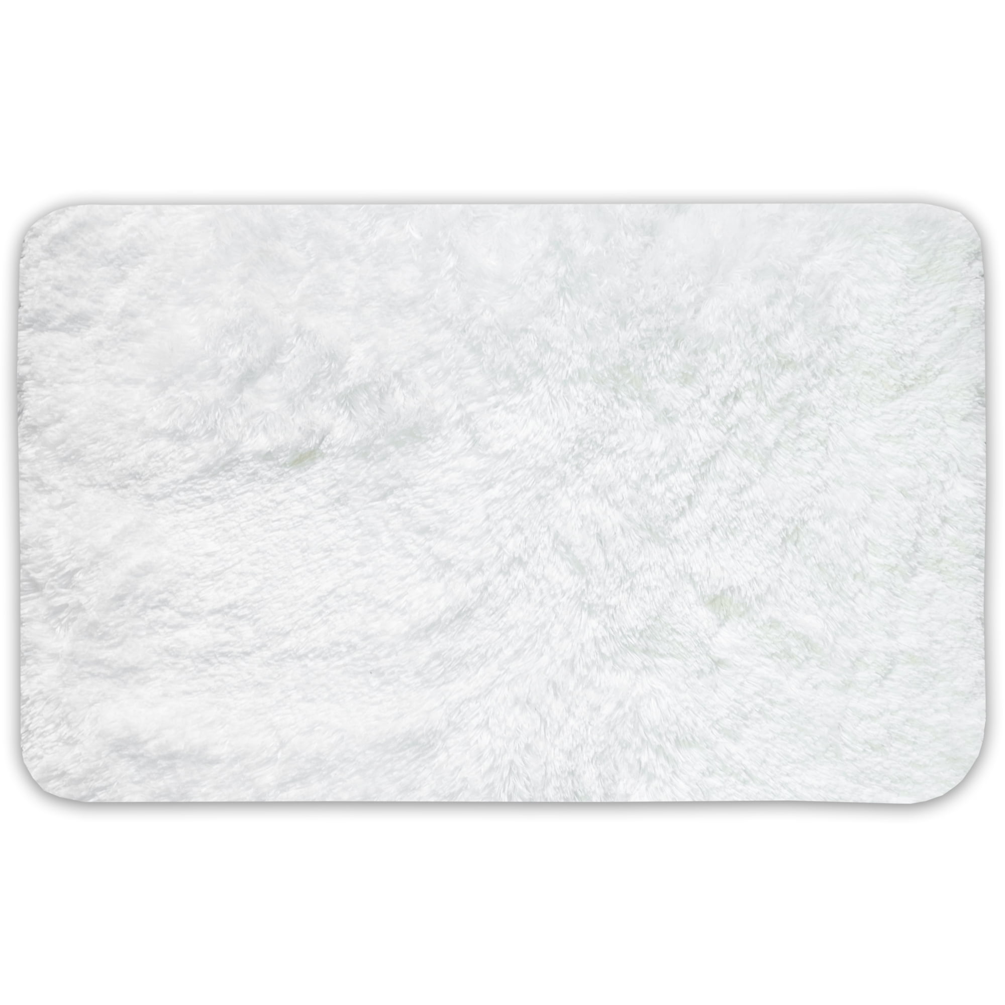 Bath Rug, Non Skid Back, Soft Faux Fur St. Lucia Prima 20" x 32