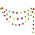 thumbnail image 1 of Neon Fluorescent Garland UV Blacklight Glow Party Decor HAPPY BIRTHDAY Banner, 1 of 4