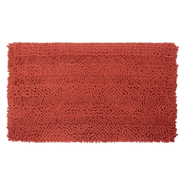 Laura Ashley Astor Striped Plush Chenille Bath Mat Com