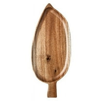 Tray Wooden Leaf-Shaped Afternoon Tea Tray Western Sushi Tray Dessert Fruit Tray Food Tray Wooden Wooden
