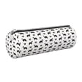 thumbnail image 1 of Disketp Border Collie Dog Estuche Organizador de Lápices de Cuero, Estuche de Oficina con Cremallera para Bolígrafo y Lápiz, 1 of 6