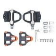thumbnail image 2 of Bicycle Locking Pedals, Slip Resistant Aerodynamic Cycling Bearing Cleats High Strength  for  SPD Self Locking System, 2 of 7