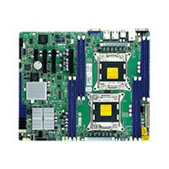 SUPERMICRO X9DRL-7F - Motherboard - ATX - LGA2011 Socket - 2 CPUs supported - C602J Chipset - 2 x Gigabit LAN - onboard graphics