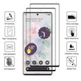 thumbnail image 2 of 3D Curved Screen Protector for Google Pixel 6 Pro  , 2pcs Full Coverage Anti-scrtach Screen Tempered Glass for Pixel 6 Pro, 2 of 3