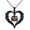 Pumpkin and Black Wings, variant on Witches Knot Necklace Sterling Silver Witches Knot Pendant Necklace Rose Celtic Knot Witch Knot Amulet Jewelry Gifts for Women