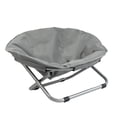 thumbnail image 1 of Cama de gato elevada cama elevada plegable, resistente a los arañazos, portátil, marco de hierro para dormir sofá acogedora silla de confort gris, 1 of 8