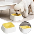 thumbnail image 1 of Decoration Spill Floating Bowl For Cats And Small White Drinking Bowl No Tip, 1 of 6