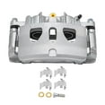 thumbnail image 2 of Detroit Axle - Front Disc Brake Calipers Replacement for Ford Explorer Flex Taurus Lincoln MKS MKT Police Interceptor Sedan - 2pc Set, 2 of 8
