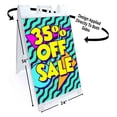 thumbnail image 2 of 35 Percent Off Sale (24" X 36") Standard A-Frame Signicade, Includes Decal Applied To Stand, 2 of 4