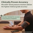 thumbnail image 3 of Microlife Series 800 Bluetooth Upper Arm Blood Pressure Monitor, Touchscreen, 2 Users, Health App, 3 of 7