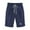 Navy, variant on Shorts for Women Solid Color,Women's Knee Length Comfy Elastic Bermuda Shorts with Pockets & Drawstring - Great for Workout, Exercise & Lounge Shorts for Women
