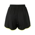 thumbnail image 7 of Seductiva Yellow Womens Casual Shorts Womens Athletic Shorts Running Dolphin Shorts with Pockets and Drawstring, 7 of 7
