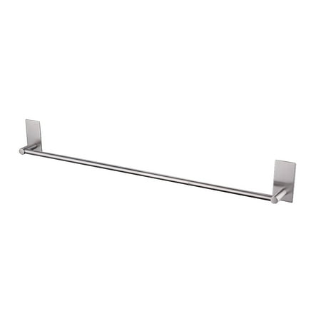 Kes Bathroom Lavatory 3m Self Adhesive Single Towel Bar 27 6 Inch Kes Bathroom Lavatory 3m Self Adhesive Single Towel Bar 27 6 Inch Brushed Stainless Steel