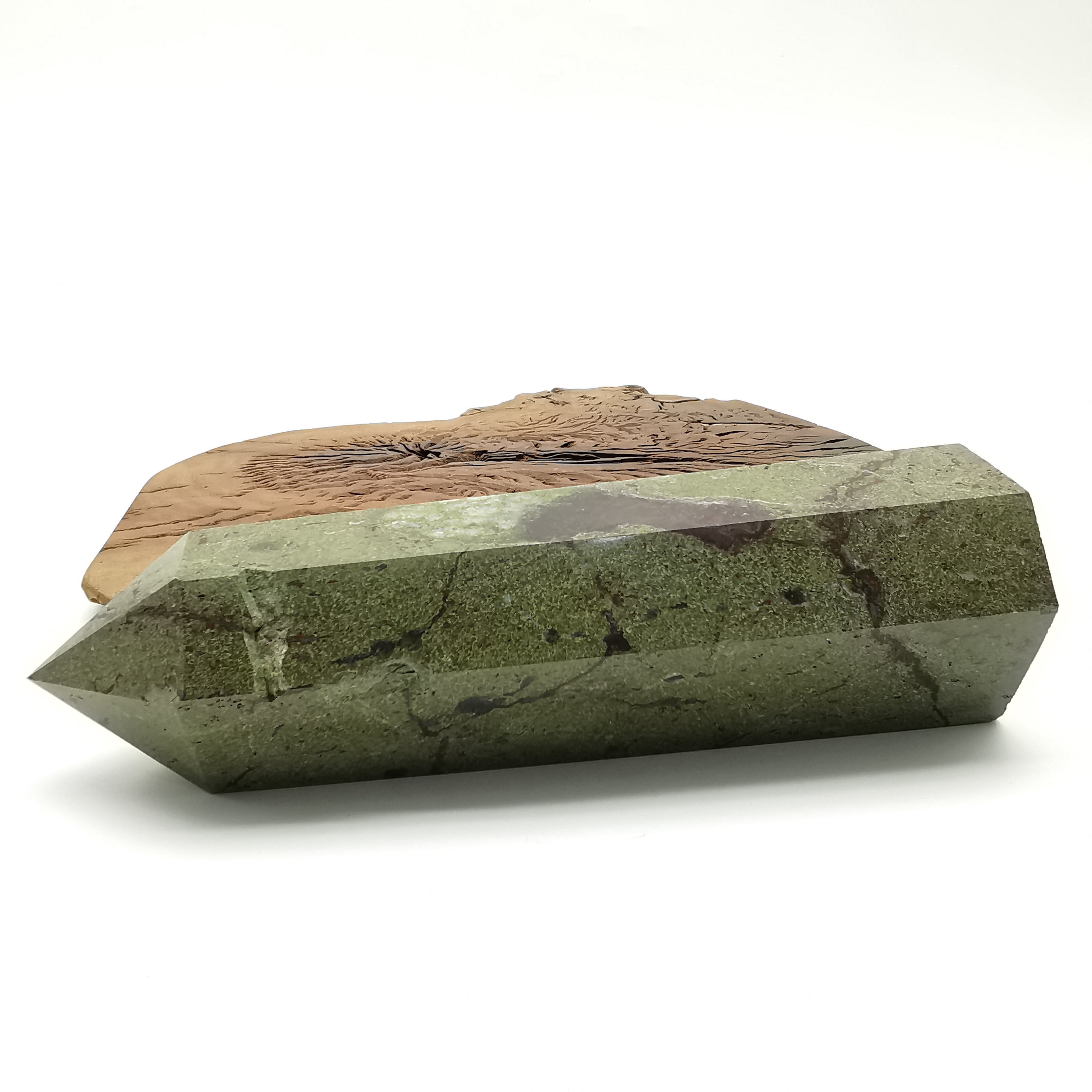 Dragonblood Stone Crystal Towers ~ Natural Healing Crystal Point Obelisk for Reiki Healing and Crystal Grid 1.784kg
