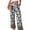 Beige, variant on KLHDSF Women's Pants Elastic Waist Striped Lightweight Palazzo Pants for Women Casual Lounge Wide Leg Pants Beige L