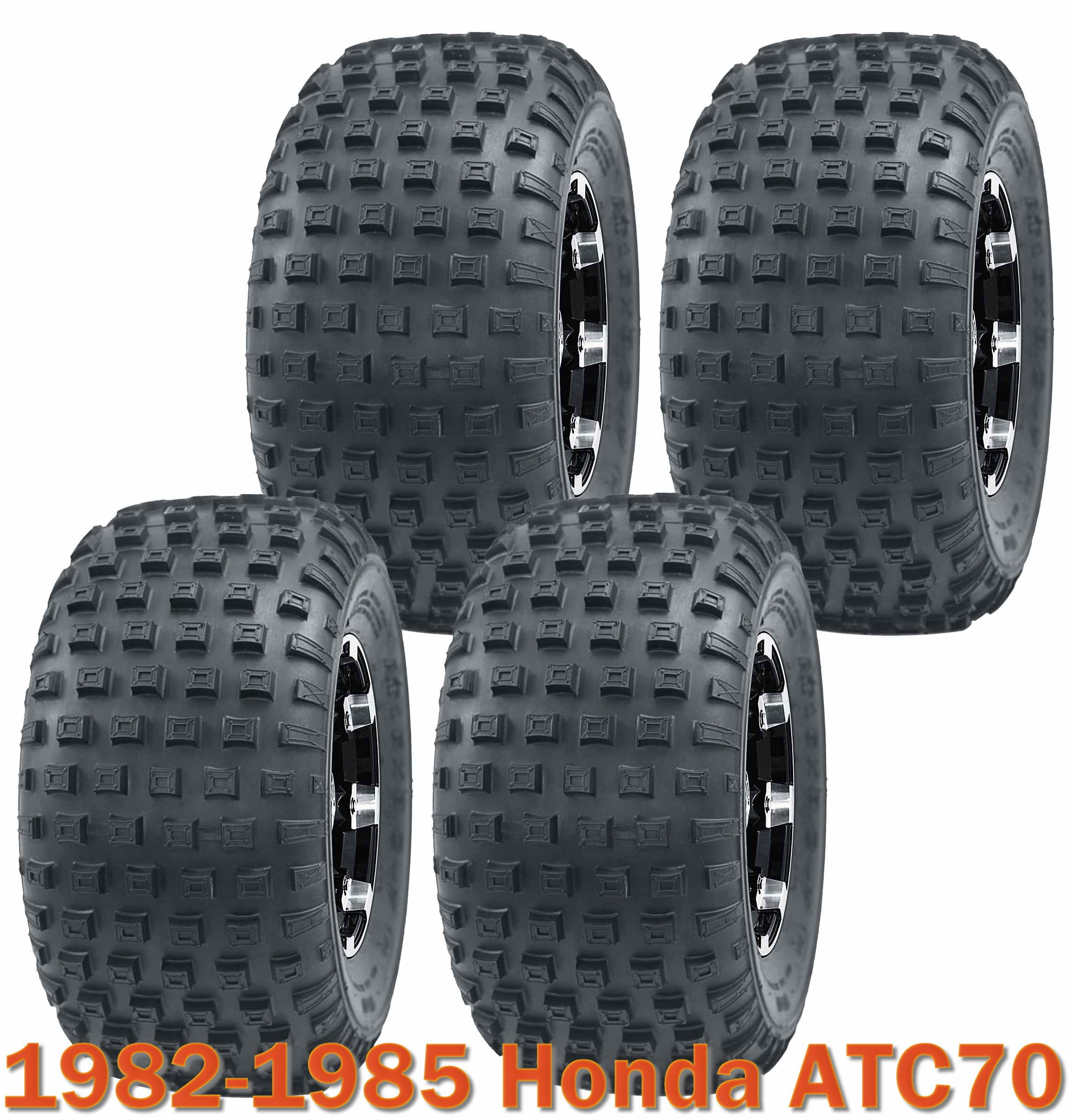 Full Set Sport ATV tires 16x87 for 19821985 Honda ATC70
